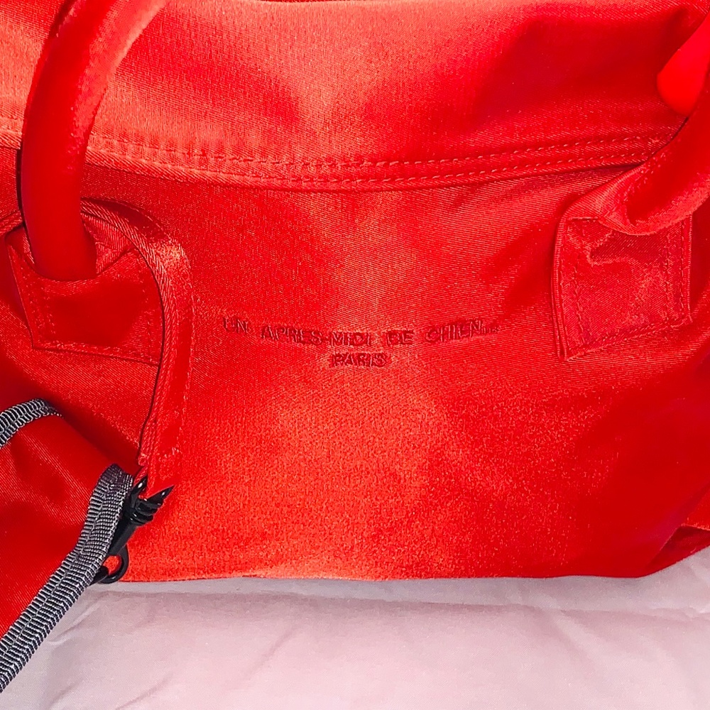 Un Apres Midi De Chien Satchel-tangerine